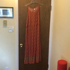 Old Navy coral summer dress